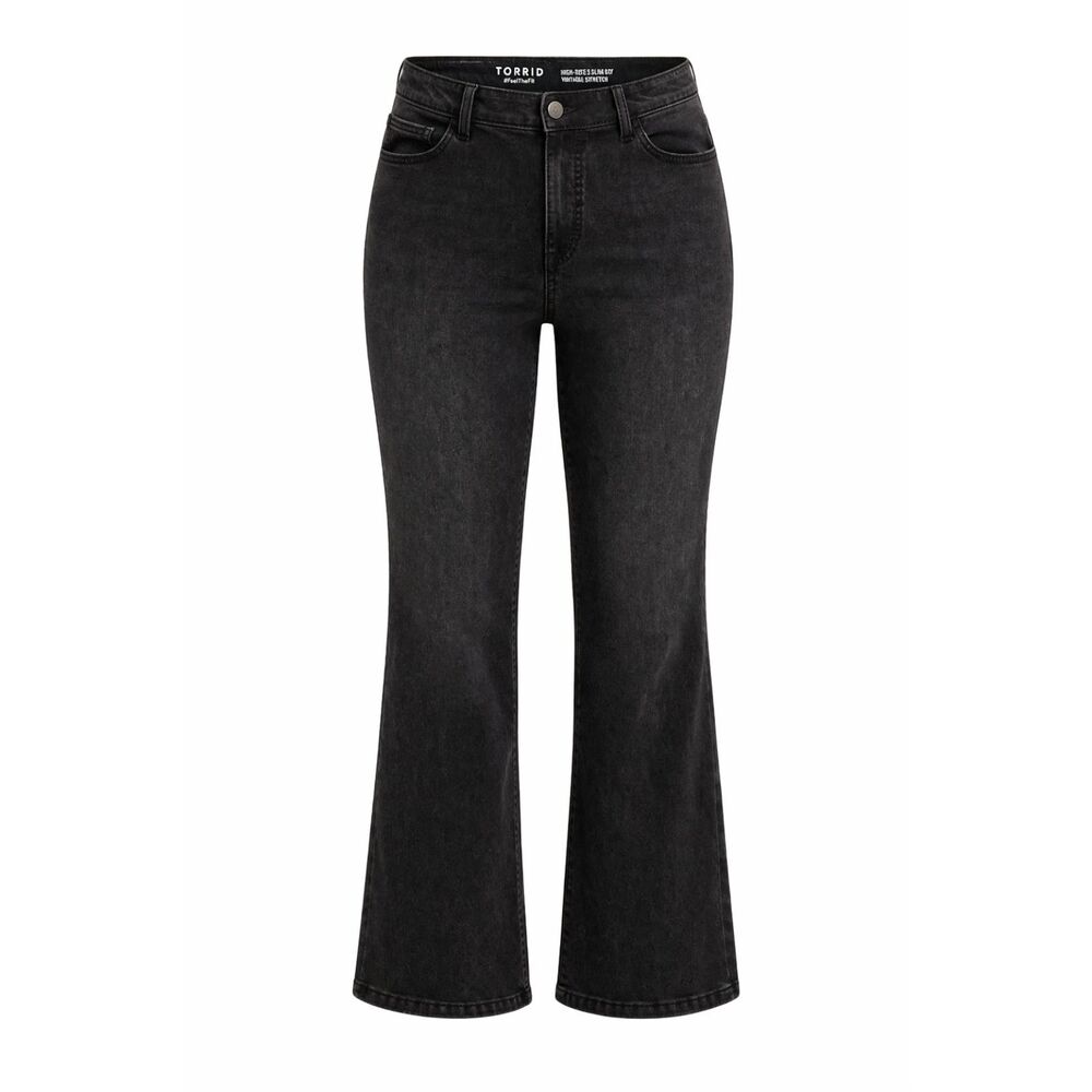 NWT Torrid High Rise Slim Boot Jeans Black Vintage Stretch Size 20 Tall